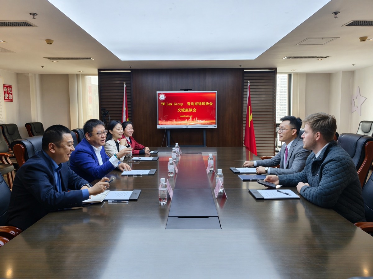 Ben Bolingbroke meeting with partner firms in Qingdao, China